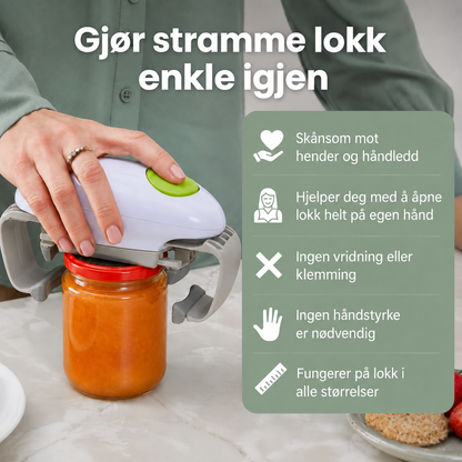 Automatisk lokkåpner